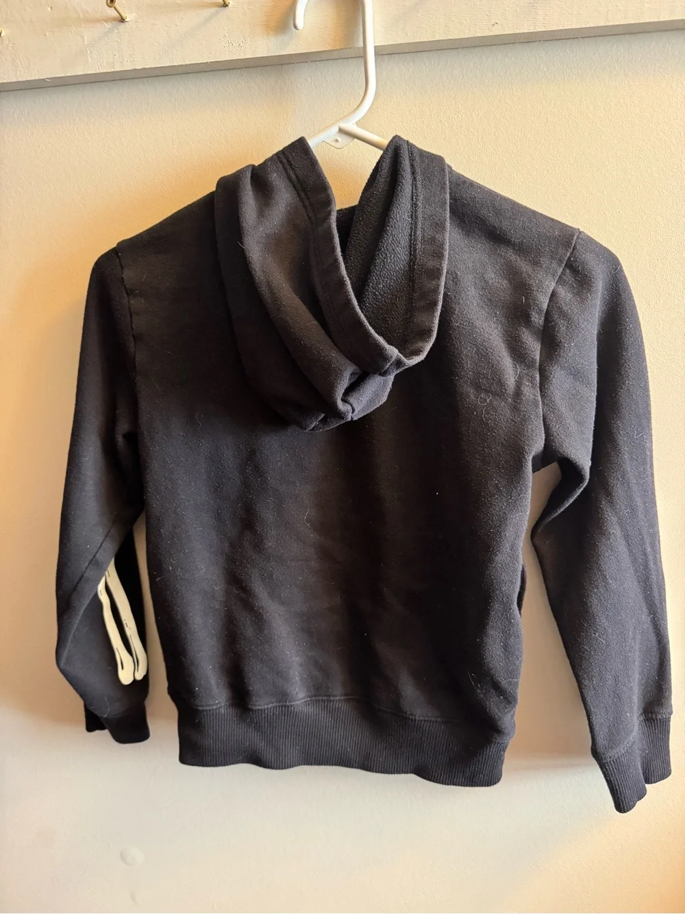 Children’s Place Kids Black Skeleton Zip-Up Hoodie Size 7/8